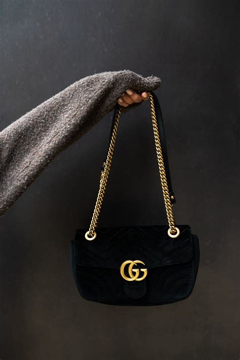 gucci black velvet